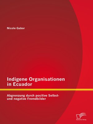 cover image of Indigene Organisationen in Ecuador
